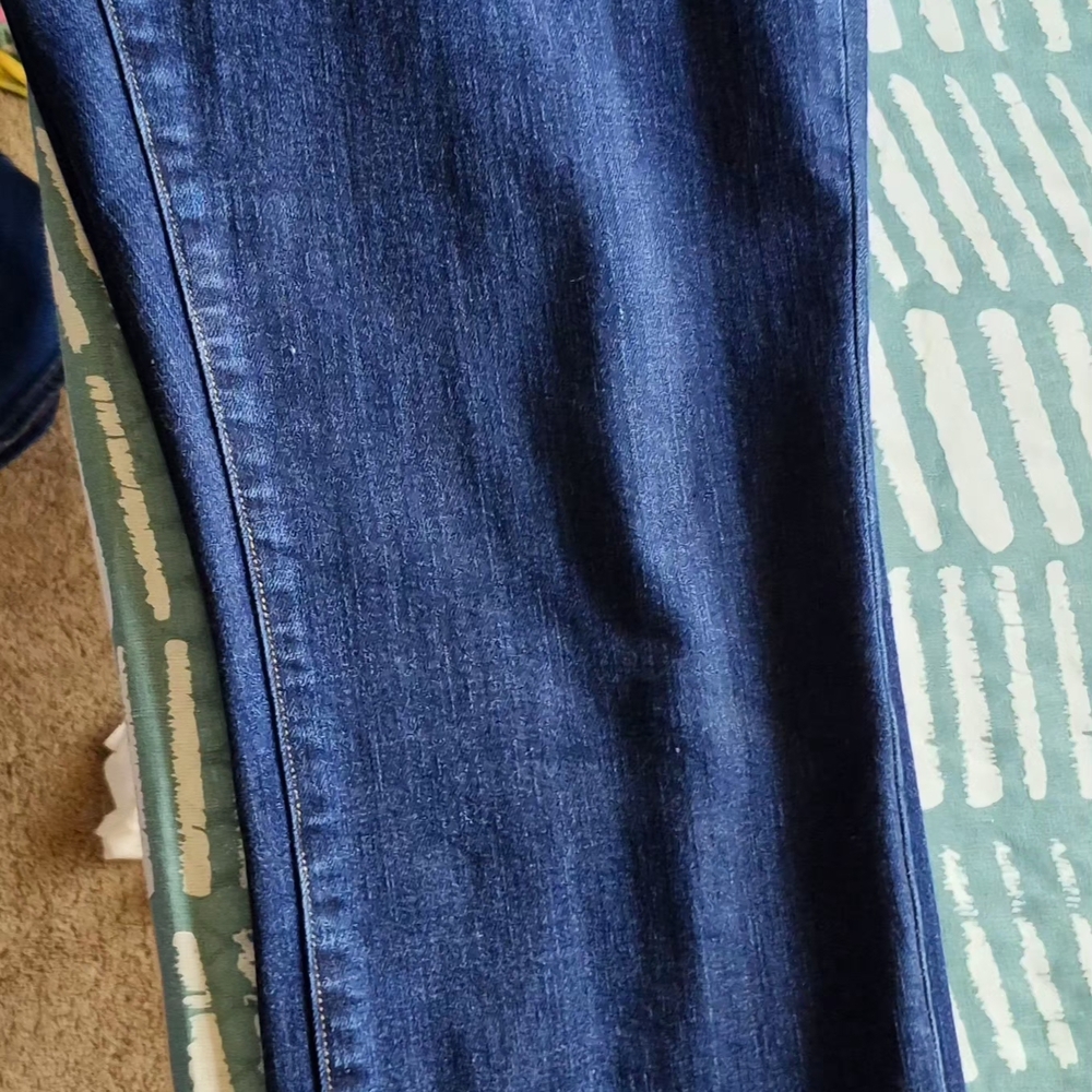 Lauren Ralph Lauren Blue Straight Leg Jeans - Picture 7 of 8
